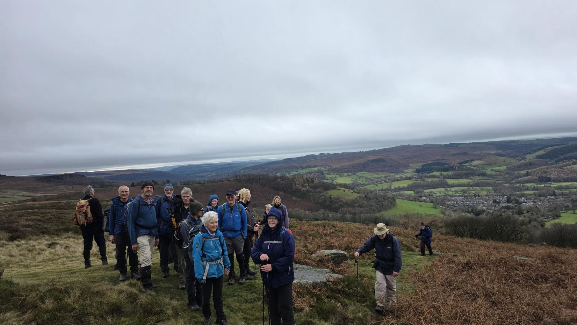 Hathersage from Carrhear rocks